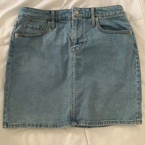 Mossimo Denim mini skirt